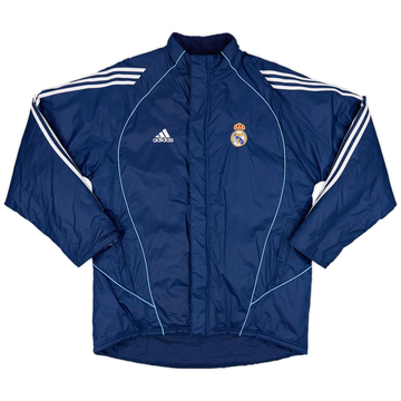 2005-06 Real Madrid adidas Padded Bench Coat - 9/10 - (L)