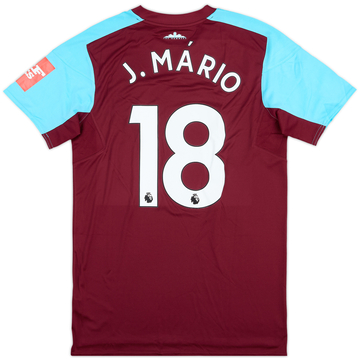 2017-18 West Ham Match Issue FA Cup Home Shirt J. Mário #18