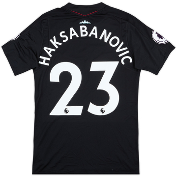 2017-18 West Ham Match Issue Away Shirt Haksabanovic #23