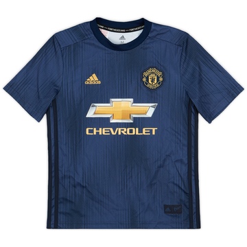 2018-19 Manchester United Third Shirt - 9/10 - (M.Boys)