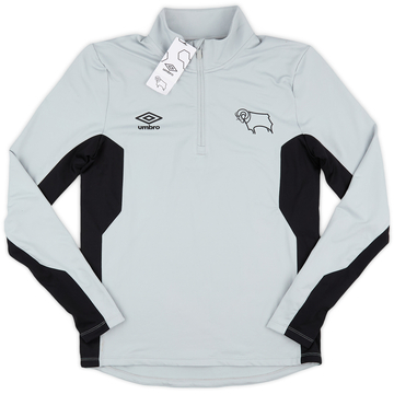 2015-16 Derby County Umbro 1/4 Zip Training Top (S)