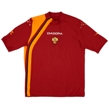 2005-06 Roma Home Shirt #10 - 4/10 - (L)