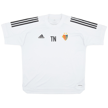 2020-21 Basel Staff Issue adidas Training Shirt 'TN' - 9/10 - (L)