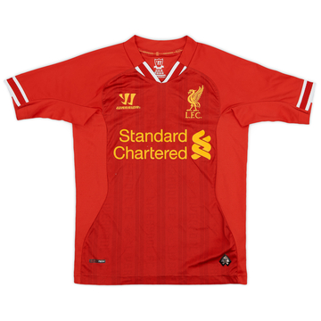 2013-14 Liverpool Home Shirt - 5/10 - (S.Boys)