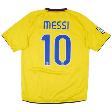 2008-10 Barcelona Away Shirt Messi #10 - 6/10 - (M)