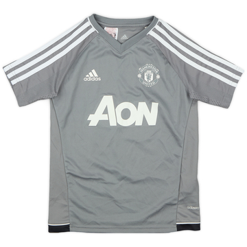 2017-18 Manchester United adidas Training Shirt - 9/10 - (7-8 Years)