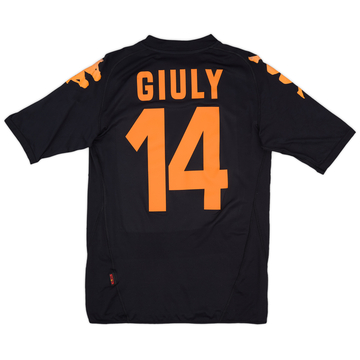 2007-08 Roma Third Shirt Giuly #14 - 5/10 - (L)