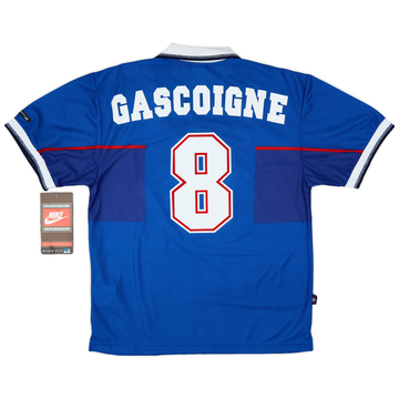 1997-99 Rangers Home Shirt Gascoigne #8 (M)