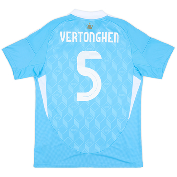 2024-25 Belgium Away Shirt Vertonghen #5