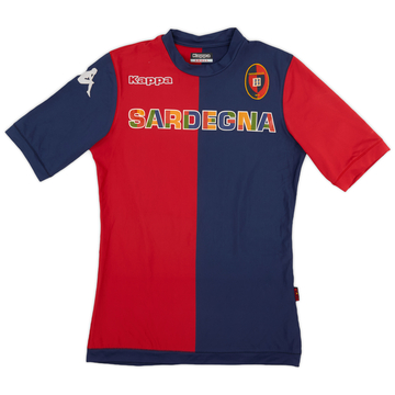 2012-13 Cagliari Home Shirt #19 - 6/10 - (S)
