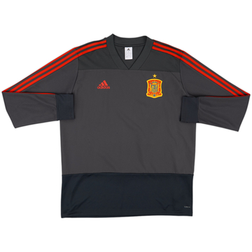 2017-18 Spain adidas Training Top - 8/10 - (XL)
