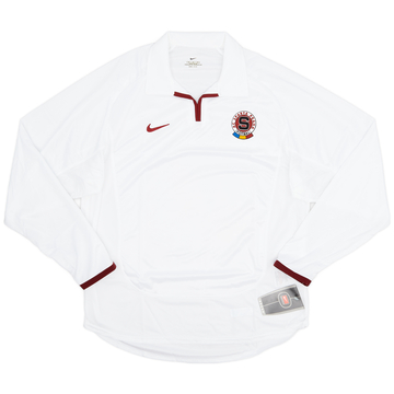 2001-02 Sparta Prague Player Issue Away L/S Shirt (M)