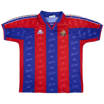 1995-97 Barcelona Home Shirt - 6/10 - (L)