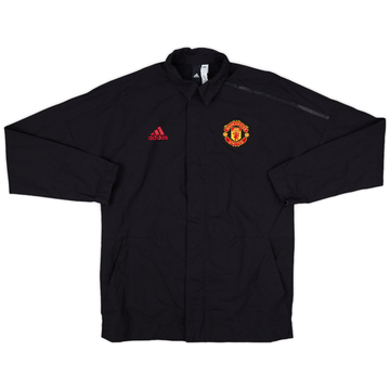 2017-18 Manchester United adidas Coach Jacket - 9/10 - (S)