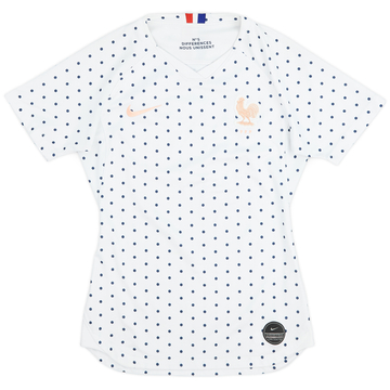 2019-20 France Women's Away Shirt - 9/10 - (Women's XS)