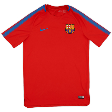 2017-18 Barcelona Nike Training Shirt - 8/10 - (M)