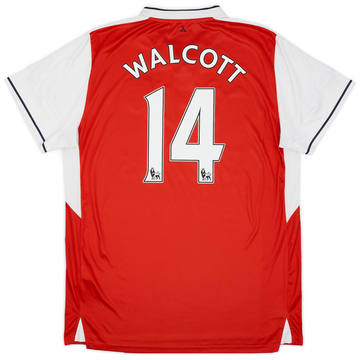 2016-17 Arsenal Home Shirt Walcott #14VS