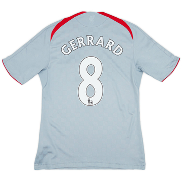 2008-09 Liverpool Away Shirt Gerrard #8 - 6/10 - (S)