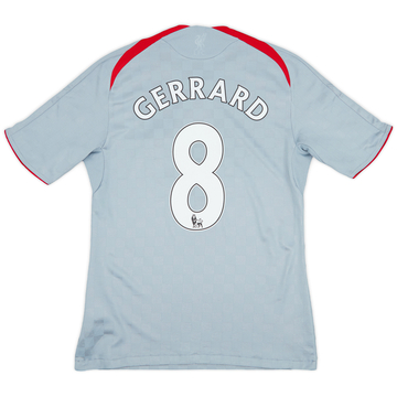 2008-09 Liverpool Away Shirt Gerrard #8