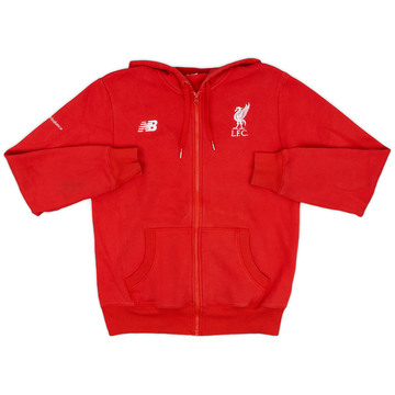 2015-16 Liverpool New Balance Hooded Sweat Top - 6/10 - (M)