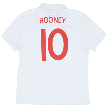 2009-10 England Home Shirt Rooney #10 - 7/10 - (L)