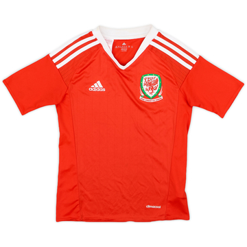 2016-17 Wales Home Shirt - 9/10 - (S.Boys)