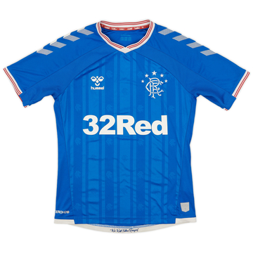 2019-20 Rangers Home Shirt - 8/10 - (S)