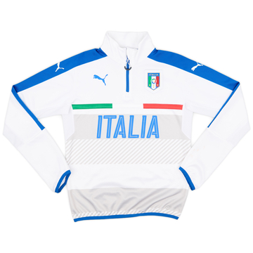 2014-15 Italy Puma 1/4 Zip Drill Top - 6/10 - (S)