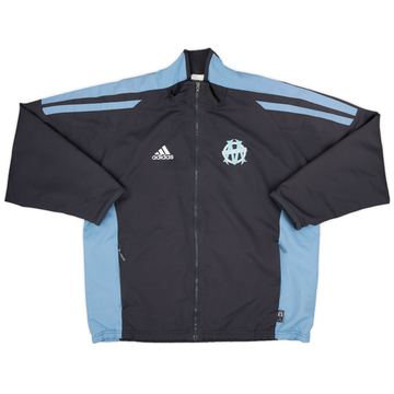 2001-02 Olympique Marseille adidas Track Jacket - 6/10 - (M)