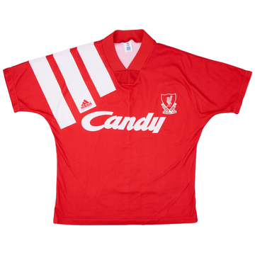 1991-92 Liverpool Home Shirt - 8/10 - (M/L)