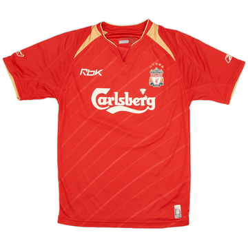 2005-06 Liverpool CL Home Shirt - 6/10 - (XS)