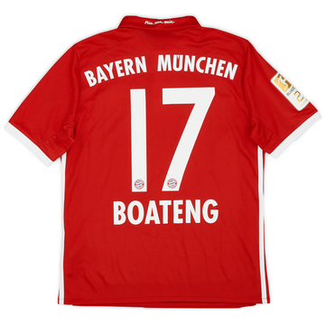 2016-17 Bayern Munich Home Shirt Boateng #17 - 9/10 - (L.Boys)