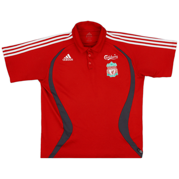 2006-07 Liverpool adidas Polo Shirt - 7/10 - (L/XL)
