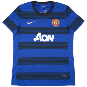 2011-13 Manchester United Away Shirt - 9/10 - (Women's L)