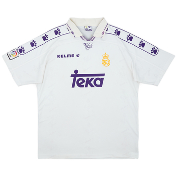 1994-96 Real Madrid Home Shirt - 8/10 - (XL)