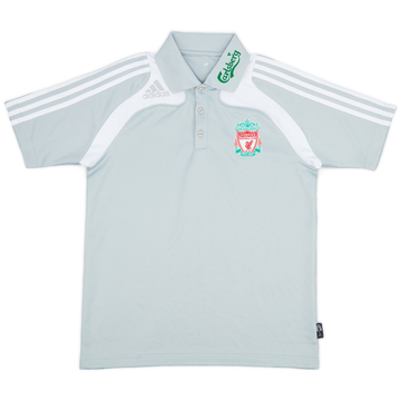 2008-09 Liverpool adidas Polo Shirt - 8/10 - (M)