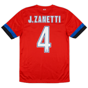 2012-13 Inter Milan Away Shirt J. Zanetti #4 (S)