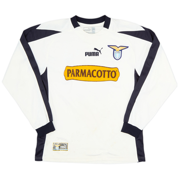 2003-04 Lazio Away L/S Shirt #11 - 7/10 - (S)