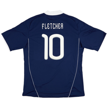 2010-11 Scotland Home Shirt Fletcher #10 - 8/10 - (XL)