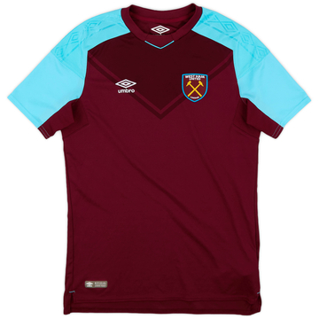 2017-18 West Ham Home Shirt - 9/10 - (XL.Boys)