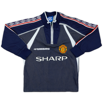 1998-99 Manchester United GK Shirt - 9/10 - (6-7 Years)