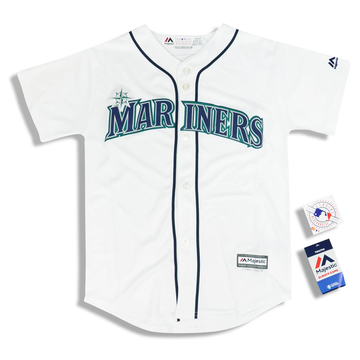 2019 Seattle Mariners Majestic Cool Base Jersey (Home) Y - W/Tags