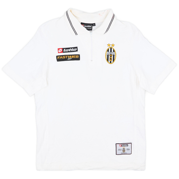 2001-02 Juventus Lotto 1/4 Zip Training Shirt - 6/10 - (S)