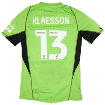 2023-24 Leeds Match Issue GK Shirt Klaesson #13