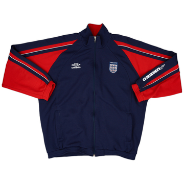 2000-02 England Umbro Track Jacket - 9/10 - (XL)