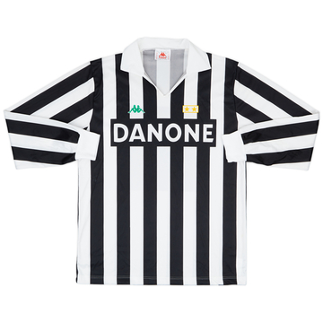 1992-94 Juventus Home L/S Shirt - 7/10 - (XL)