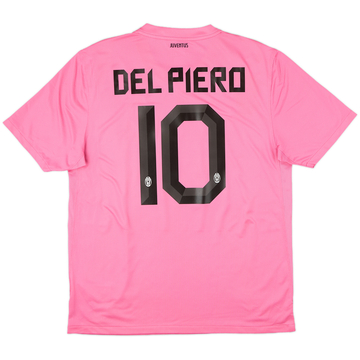 2011-13 Juventus Away Shirt Del Piero #10 - 8/10 - (L)