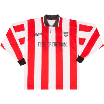 1991-92 Derry City Match Issue Home L/S Shirt #16
