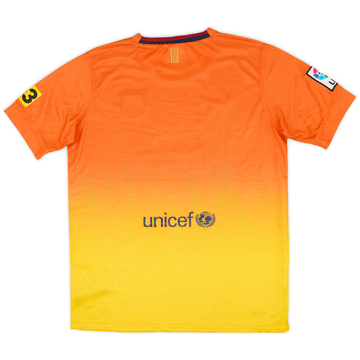 2012-13 Barcelona Away Shirt - 8/10 - (XL.Boys)