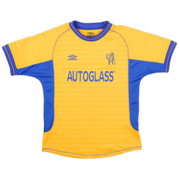 2000-01 Chelsea Away Shirt - 7/10 - (M.Boys)